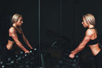 Bodybuilding Mirror Reflection 5mm thick Plastic Poster Ready to Hang 90x60cm