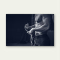 Bodybuilding Male Torso Boxing 5mm thick Plastic Poster Ready to Hang 90x60cm