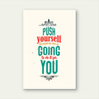 Success Goal Mindset Quote Room 5mm thick Plastic Poster Ready to Hang 90x60cm